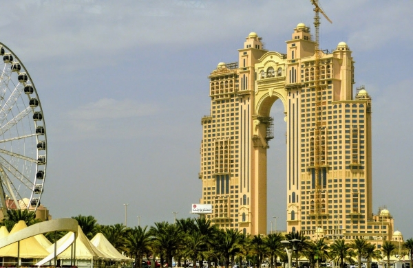 Zdjęcie z Zjednoczonych Emiratów Arabskich - hotel "Fairmont" w Abu Dhabi