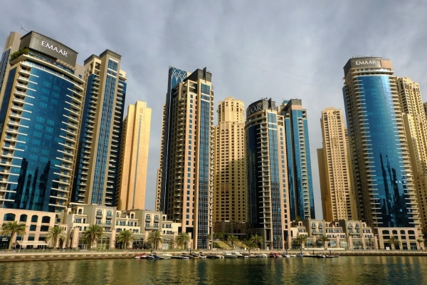 Zdjęcie z Zjednoczonych Emiratów Arabskich - Dubai Marina