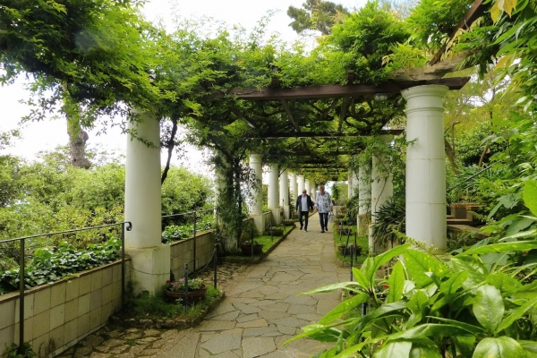 Zdjęcie z Włoch - ogrodowa pergola