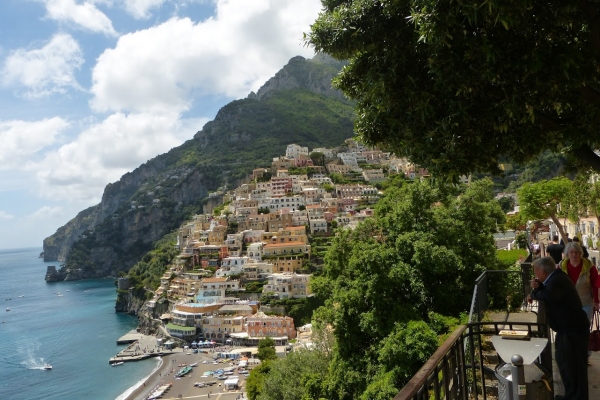 Zdjęcie z Włoch - widoczki z górnego Positano na dolne Positano:)