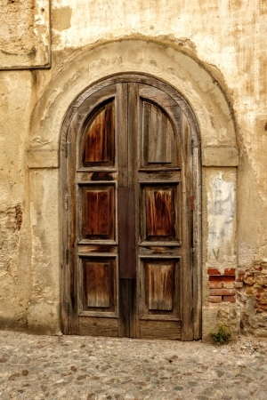 Zdjęcie z Włoch - oczywiście jakieś drzwi do kolekcji muszą być...
