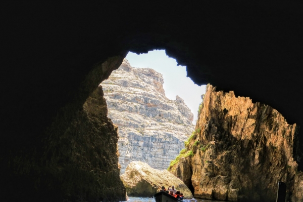 Zdjęcie z Malty - i jesteśmy w Blue Grotto:)