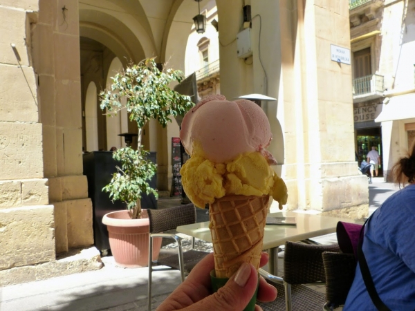 Zdjęcie z Malty - i pyszne lody dla ochłody:)