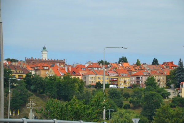 Zdjęcie z Polski - Sandomierz widziany zza Wisly