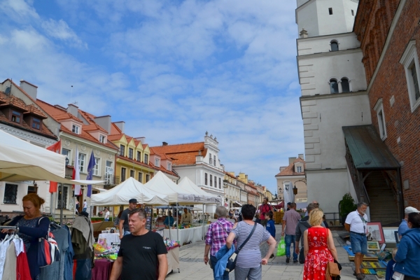 Zdjęcie z Polski - Sandomierski Rynek