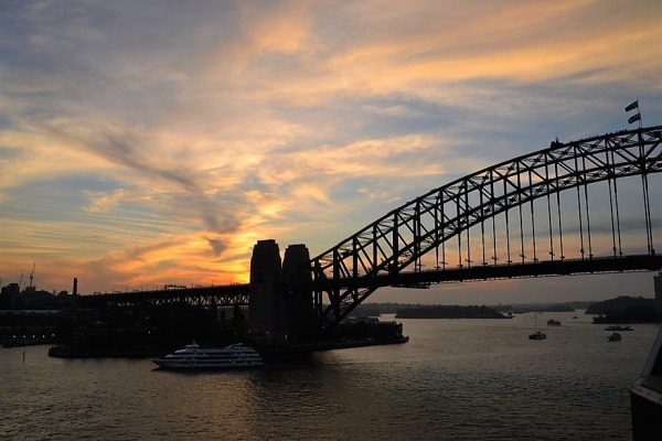 Zdjęcie z Australii - Zachod slonca w Sydney