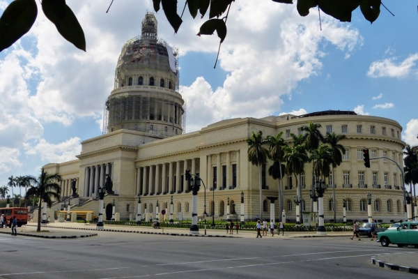 Zdjęcie z Kuby - EL Capitolio - bliźniak waszyngtońskiego Capitolu