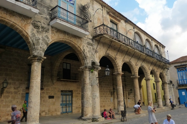 Zdjęcie z Kuby - no i doszliśmy do Plaza de la Catedral