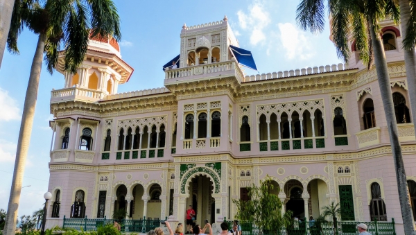 Zdjęcie z Kuby - Palacio de Valle - chyba najsłynniejszy obiekt w Cienfuegos