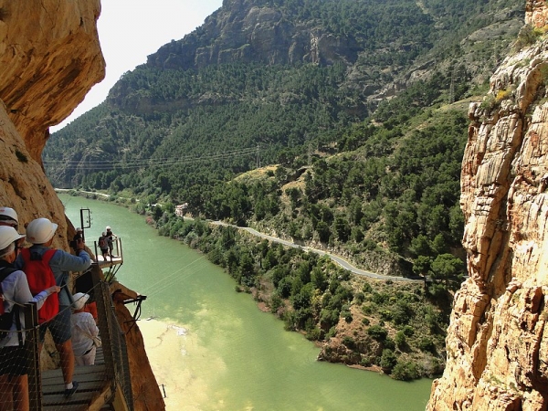 Zdjęcie z Hiszpanii - Widok z mostu...