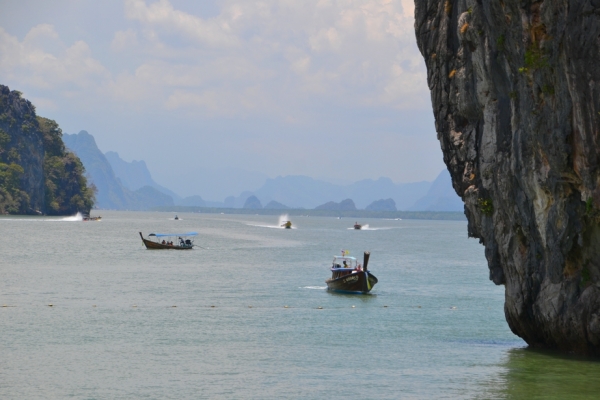 Zdjęcie z Tajlandii - Zatoka Phang-nga na Morzu Andamanskim