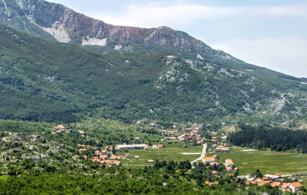 Zdjęcie z Czarnogóry - w drodze do Cetinje