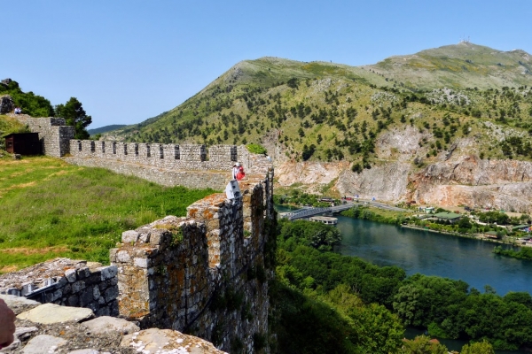 Zdjęcie z Albanii - widoki z ruin Twierdzy Rozafa