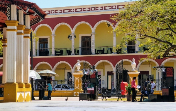Zdjęcie z Meksyku - kolorowe Campeche