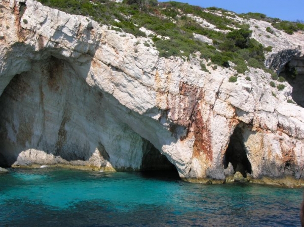 Zdjęcie z Grecji - blue caves 2