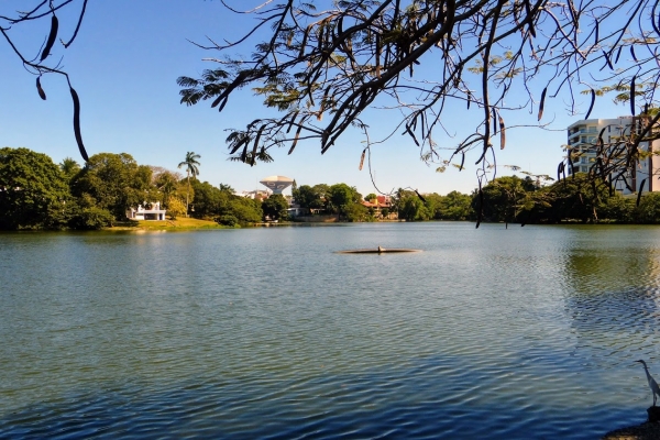 Zdjęcie z Meksyku - nad jeziorkiem Las Illusiones Lagoon