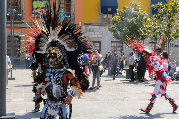 Zdjęcie z Meksyku - Taniec Concheros, znany również jako Chichimecas, Aztecas i Mexicas