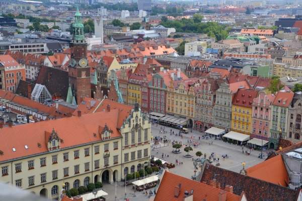 Zdjęcie z Polski - Widok z wiezy Kosciola Sw. Elzbiety