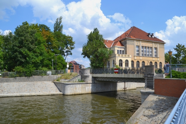 Zdjęcie z Polski - Nad Odrą - most Sw. Macieja