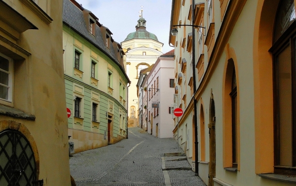 Zdjęcie z Czech - Jednak w bocznych uliczkach pustki zupełne. Za to klimacik jest...