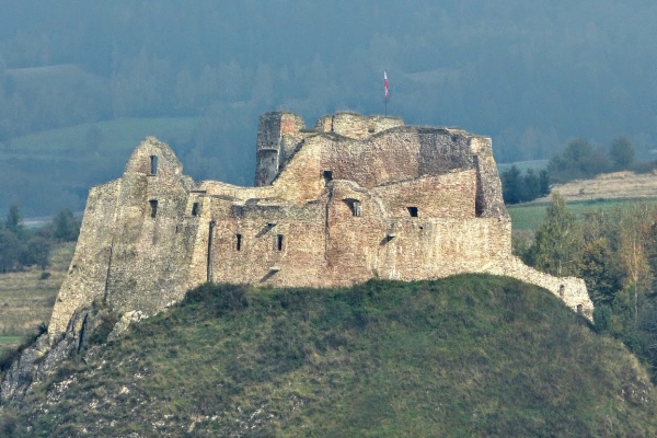 Zdjęcie z Polski - i w końcu odsłonił się widok na przed chwilą całkowicie zasnuty mgłami 