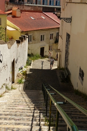 Zdjęcie z Portugalii - niezwykle klimatyczne zakątki Alfamy...