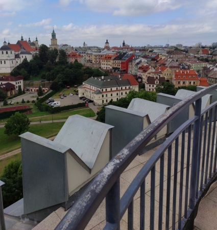 Zdjęcie z Polski - Widok z wieży zamkowej