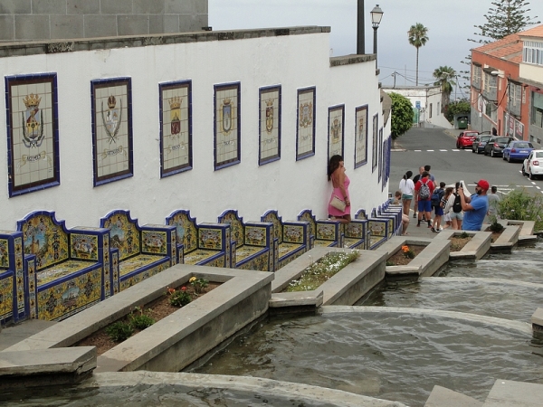 Zdjęcie z Hiszpanii - Widok z góry na Paseo de Gran Canaria.