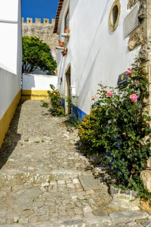 Zdjęcie z Portugalii - w Obidos wszystkie drogi prowadzą do zamku...