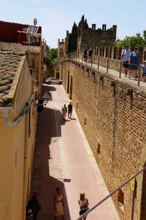 Zdjęcie z Hiszpanii - przechadzka po murach...