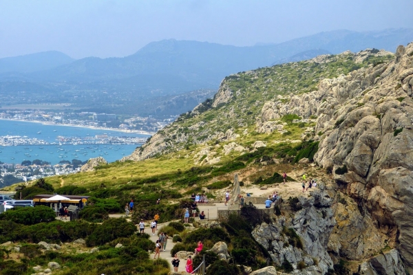 Zdjęcie z Hiszpanii - z widokiem na Port de Pollentia z Formentoru