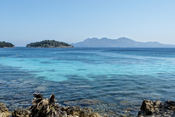 Zdjęcie z Hiszpanii - widok na wysepkę Illa de Formentor- również Illa del Galet