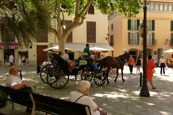 Zdjęcie z Hiszpanii - przy Placa de Santa Eulalia