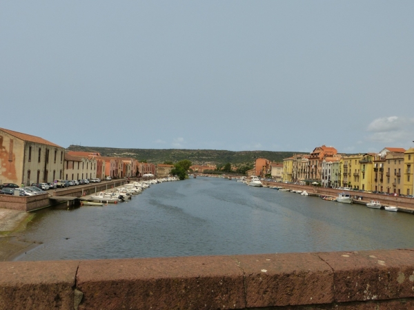 Zdjęcie z Włoch - rzeka Temo widziana z mostu Ponte Vecchio