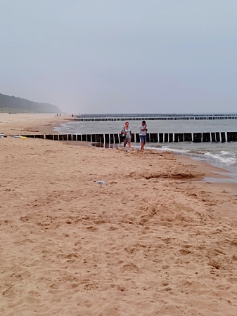 Zdjęcie z Polski - Plaża w Dziwnówku.