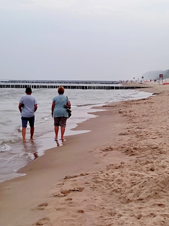 Zdjęcie z Polski - Plaża w Dziwnówku.