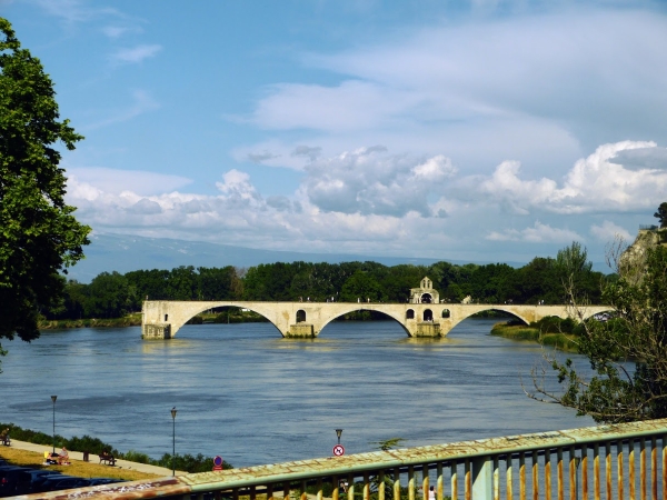 Zdjęcie z Francji - pobyt w Avignon kończymy przy słynnym moście 