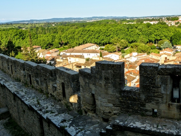 Zdjęcie z Francji - widok na miasto z murów