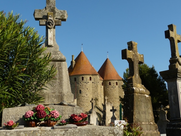 Zdjęcie z Francji - jeszcze jedno ciekawe miejsce w Carcassonne na koniec 