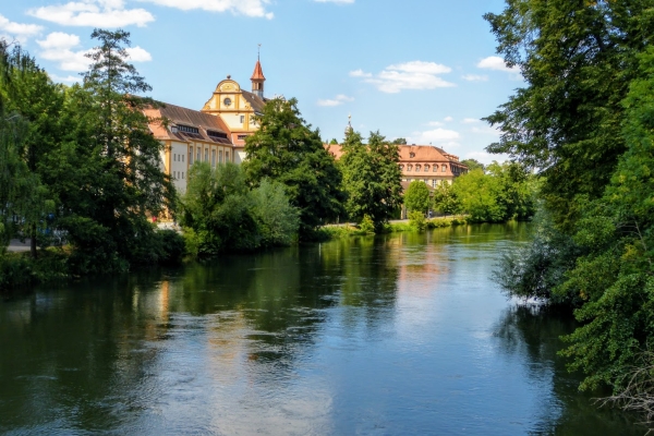 Zdjęcie z Niemiec - Bamberg nad rzeką Regnitz