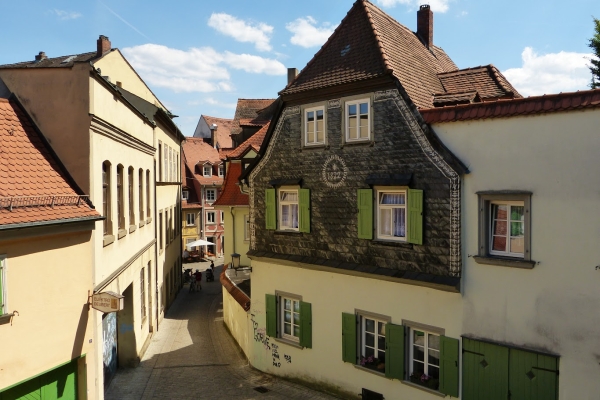 Zdjęcie z Niemiec - bardzo przyjemnie jest tutaj "zanurkować" w staromiejskie zakątki Bambergu