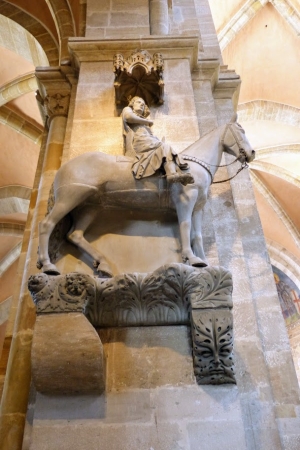 Zdjęcie z Niemiec - Jeździec Bamberski- najcenniejszy zabytek w katedrze