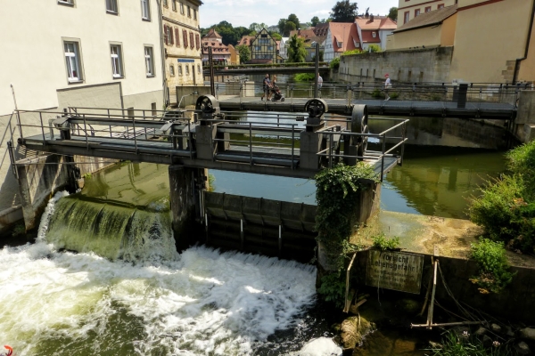 Zdjęcie z Niemiec - nad rzeką Regnitz