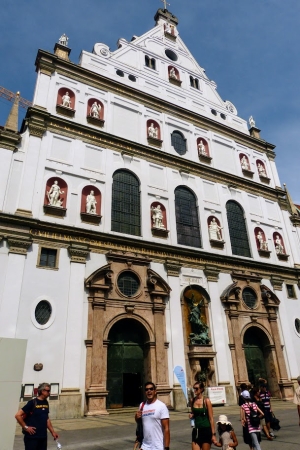 Zdjęcie z Niemiec - renesansowy St.-Michaels-Kirche-Kościół św. Michała ( Kościół Jezuitów 1583-1597)