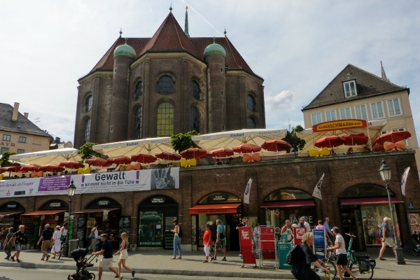 Zdjęcie z Niemiec - na Targu Viktualienmarkt