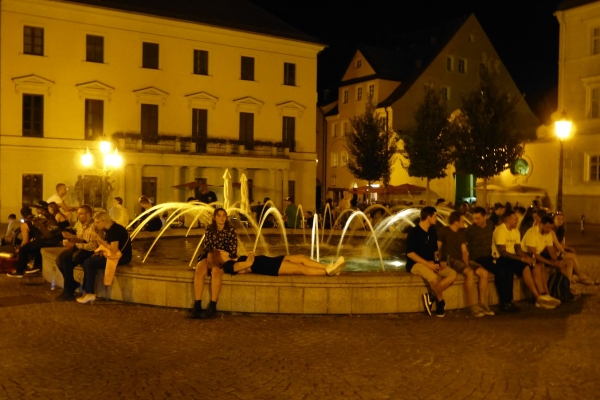 Zdjęcie z Niemiec - i wracamy piechotką do hotelu 