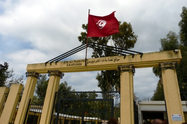 Zdjęcie z Tunezji - zwiedzamy najlepiej zachowana część ruin- największe w ówczesnym 