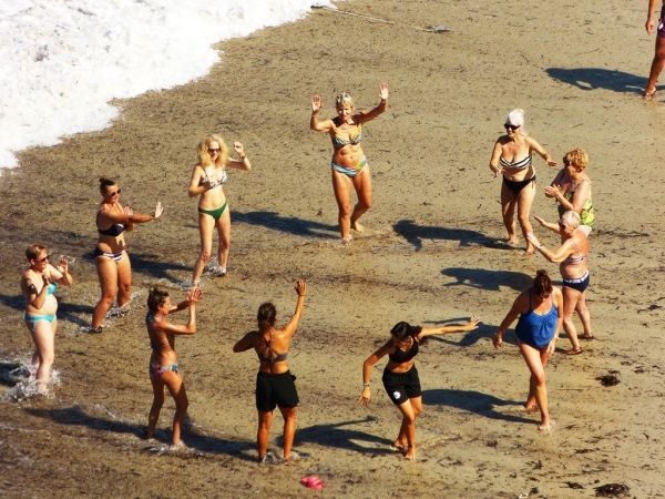 Zdjęcie z Włoch - i codzienne plażowe animacje z instruktorką fitness