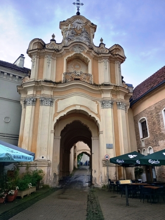 Zdjęcie z Litwy - W jednej z tych cel, w więzieniu, które było kiedyś klasztorem Bazylianów przesiaduje 