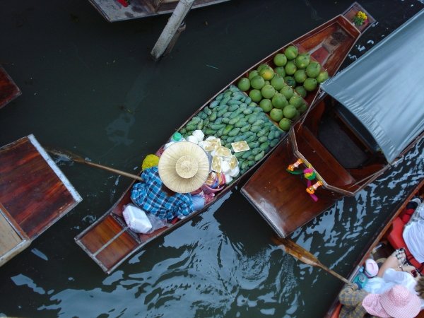 Zdjęcie z Tajlandii - Pływający targ